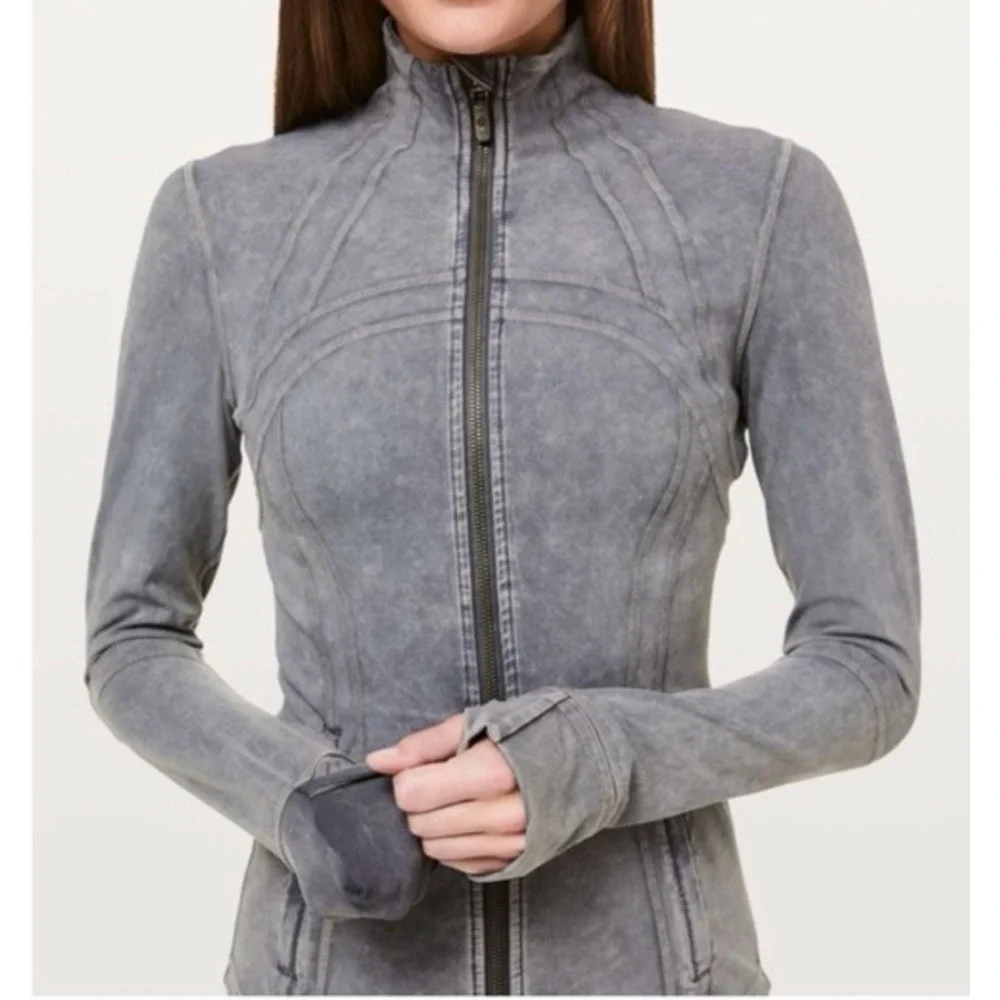 Lululemon Define Jacket 4 Ice Wash Dark‎ Gray